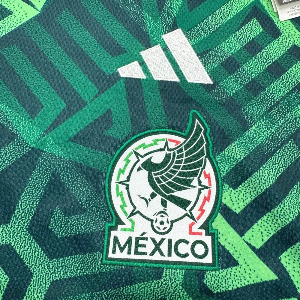 NEW Mexico National Team adidas 2026 Long Sleeve Pre-Match Top Green sz XL